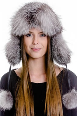 Women's fur hats